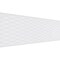 Ekena Millwork Set of Four Panels for 94 1/2"W x 32 1/4"H Linked Diamond Fretwork Wainscot Wall Paneling WPKP16X01X47LDM - alternate 1